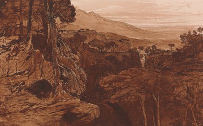 Bavella, Corsica by Edward Lear